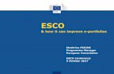 E-portfolios – how ESCO improves€¦ · We help you define your e-strategy turn it into tactics and action plan Learn more Chemport at EFIB 2017 Come by booth 45 and learn haw
