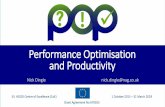 Performance Optimisation - ECMWF · •On Performance Optimisation and Productivity •Promoting best practices in parallel programming •Providing Services •Precise understanding