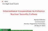 International Cooperation to Enhance Nuclear Security Culture · Nuclear Security Course Physical Protection RTC for Physical Protection for Nuclear Material and Facilities Workshop