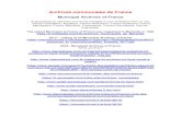Archives communales de France - WordPress.com › 2018 › ... · 9/4/2018  · Archives communales de France Municipal Archives of France A good place to research your family lineages