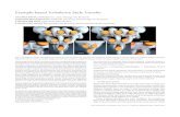 Example-based Turbulence Style Transfergraphics.pixar.com/library/FluidStyleTransfer/paper.pdfExample-based Turbulence Style Transfer SYUHEI SATO, DWANGO Co., Ltd., Dwango CG Research