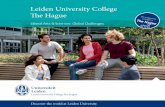 Leiden University College Th e Hague › brochures › lucthehague.pdf · Liberal Arts and Sciences: Global Challenges 14 Th e start of a great career Liberal Arts and Sciences: Academic