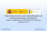 Patenting trends and classification of nanotechnology inventions › comun › documentos_relacionados › Ponencias › 94... · 2016-01-29 · Patenting trends and classification