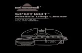 Portable Deep Cleaner · Thanks for buying a BISSELL® portable carpet cleaner! We love to clean and we’re excited to share one of our innovative products with you. We want to make