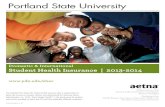 Portland State University...Life Insurance Company. The Portland State University sponsored Student Health Insurance plan has met all minimum standards for the 2013-2014 plan year