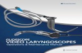 GLIDESCOPE VIDEO LARYNGOSCOPES - Verathon › wp-content › uploads › ... · GlideScope video laryngoscopes combine innovative designs in reusable and single -use options to enable