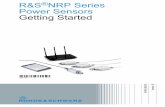 NRP Series Power Sensors Getting Started › ur › pws › dl_downloads › pdm › ... · 2 days ago · R&S ®NRP Series Documentation Overview Getting Started 1419.0170.02 ─