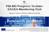 PBLMD Progress To-Date: EACEA Monitoring Visit · Staff mobility 15 staff.mob per MD partner and 5 staff.mob per EU partner Each MD partner will present their individual mobilities