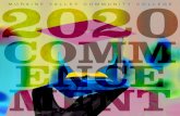 MORAINE VALLEY COMMUNITY COLLEGE 2020 COMM ENCE … › wp-content › uploads › 2020 › 05 › 20 … · D’Andre Warren Lisa Washington Josh Wentz Rebecca Wyma ++ Mina Youssef