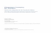 Elementary Geometry for Teachers - Singapore Math · The textbook Elementary Geometry for Teachers is designed to be used in conjunction with the Primary Mathematics (U.S. Edition)
