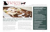 AUGUST 2018 - Speaking Of Dogs · Speaking of Dogs Newsletter August 2018 | 1 Almost 20 years ago, Speaking of Dogs started as an educational platform that offered dog-behaviour seminars