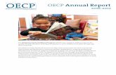 OECP Annual Report - Oklahoma Early Childhood ProgramOECP Annual Report 2016-2017 The Oklahoma Early Childhood Program (OECP) was created in 2006 to improve the quality of early education