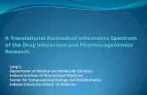 Department of Medical and Molecular Genetics Indiana ... · drug-drug interaction via text mining. PSB, 2011. ... Pharmacokinetics and Drug Interaction Corpus ... PMID DDI sentence