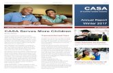 of Contra Costa County · CASA OF CONTRA COSTA COUNTY WINTER 2017 CASA of Contra Costa County Annual Report ... mean they have more mental illness, or it may just mean that they are