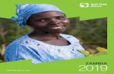 ZAMBIA 2019 - Self Help Africa · two key areas: rural enterprise development and sustainable agricultural and rural livelihoods. Projects address a selection of integrated issues: