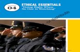 ETHICAL ESSENTIALS › sites › default › files › upm-assets › 91792_b… · 1 Articulate legitimate ethical dilemmas that arise with police, courts, and corrections practitioners