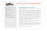 COYOTE HOWLER - Cascade Ridge PTSAcascaderidgeptsa.org/Doc/Howler/Howler_2018_02.pdfPeaceful Parent, Happy Siblings How to Stop the Fighting and Raise Friends for Life May 17, 2018