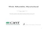 Thin Months Revisited REVISION+TL - Sustainable Food Labsustainablefoodlab.org/wp-content/uploads/2016/02/... · In 2007 Keurig Green Mountain, Inc. (Keurig) commissioned CIAT to