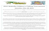 Wakulla County Chamberwakullacountychamber.com/wp-content/uploads/2013/… · Web view2013 Wakulla Children’s Fishing Tournament Saturday, May 18, 2013 Fish out of Panacea Harbor