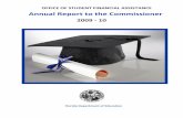 OFFICE OF STUDENT FINANCIAL ASSISTANCE Report to the ... · The Florida Department of Education, Office of Student Financial Assistance (OSFA) presents the 2009-10 Annual Report to
