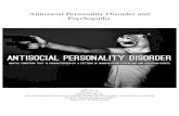 Antisocial Personality Disorder and Psychopathy · Antisocial Personality Disorder and Psychopathy Abstract (English) ... - How is a psychopath defined compared to the official diagnosis