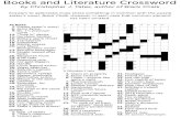 Macmillan Publishers › static › picador › blackchalk-crossword-01.pdfBooks and Literature Crossword by Christopher J. Yates, author of Black Chalk Answers to asterisked clues