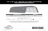 12' x 20' x 8' Garage-in-a-Box RoundTop Assembly Instructions12' x 20' x 8' Garage-in-a-Box RoundTop ® Assembly Instructions ... items are shipped factory direct to your door. ...