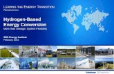 Hydrogen-Based Energy Conversion...Hydrogen-Based Energy Conversion More than Storage: System Flexibility SBC Energy Institute February 2014 ©2014 SBC Energy Institute. Permission
