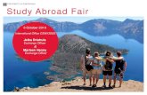 Study Abroad Fair€¦ · Why study abroad? International Office CSW/GSSS 3 Personal Growth Language Culture Academic System Broaden / Enrich studying Career Perspectives b u i t