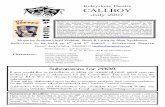 Roleystone Theatre CALLBOY › files › callboy › callboyjuly2007.pdf · Roleystone Theatre CALLBOY July 2007 Submission Deadline: Please phone through or email your submissions
