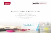 Response to DCMS Review of S4C S4C in Context: A comparative overview · S4C in Context: A comparative overview Professor Ruth McElroy, Hywel Wiliam, ... In our review of the remits,