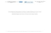 Investigating Allegations of Extra-Judicial Killings in ... · Investigating Allegations of Extra-Judicial Killings in the Terai OHCHR-Nepal Summary of Concerns (July 2010) I. Issue