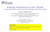 Energy Products in a 24/7 World - NIH Office of Dietary ... · 5/2/2006  · Energy Products in a 24/7 World: Illustrations from Research and Possible Research Gaps . David F. Dinges,