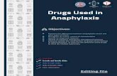Drugs Used in Anaphylaxis › download_center › 1st › 3. Respiratory Block › T… · Drugs Used in Anaphylaxis Objectives: Perceive the differences between anaphylactic shock