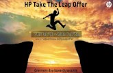 HP Take The Leap Offer - RedeemNow.inOne more day towards success Gaming Omen DC, DH ₹ 1499.00 Pavilion Gaming DK, EC ₹ 999.00 Pavilion Pavilion x360/2-in-1/Envy AG, DH, CD, AR,