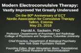Modern Electroconvulsive Therapy - NACT › wp-content › uploads › 2018 › 06 › Sackeim-ECT-Vastl… · Modern Electroconvulsive Therapy: Vastly Improved Yet Greatly Underused