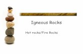 Igneous Rocks - Mr. Thompson's Earth Science Pagemrthompsonsearthsciencepage.weebly.com/.../igneous_rocks.pdf · 2018-10-13 · Basaltic Igneous Rocks •Basaltic igneous rocks are