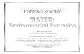 Curriculum for Investigative Science › assets › reu › Environmental_Forensics-Water.pdfCurriculum for Investigative Science Created/Compiled by: Nicky Goff/ Bishop McGuiness