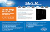 SLA-M...2018/06/19  · Electrical characteristics may vary by ±5% and power by -0/+5W. Silfab-SLA-M-310-SF-0G-20180619-K • No reproduction of any kind is allowed. Data and information