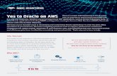 Yes to Oracle on AWS There is a major shift happening in ... › resources › 2019 › Yes... · & Agility There is a major shift happening in the IT world ... ERP applications,
