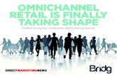 OMNICHANNEL RETAIL IS FINALLY TAKING SHAPEmedia.dmnews.com/documents/90/retail_ebook_v5_22298.pdf · a high-heeled digital loyalty program. PAGE 6 VOICE OF THE CUSTOMER IS FAR MORE