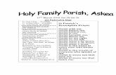 St Patrick’s Breastplate Prayer...2019/03/17  · 17th March 2019 Vol 28 No 16 St Patrick’s Day Fr. Tom Little - 91-31559 Fr Tommy Dillon - 91-64882 Sr. Joan Pierse 91-42565 Emergency