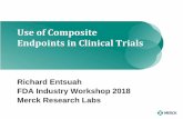Use of Composite Endpoints in Clinical Trials · Use of Composite Endpoints in Clinical Trials . ... In longitudinal studies, the primary advantage of a composite endpoint is that