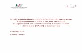 Irish guidelines on Personal Protective Equipment (PPE) to ... › a-z › vectorborne › viralhaemorrhagicfever › guid… · Irish guidelines on Personal Protective Equipment