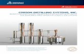 CORSON DISTILLING SYSTEMS, INC. - SolidWorks · Today, Corson Distilling Systems, Inc. is a leading family-run commercial distillery equipment manufacturer located in Boise, Idaho.
