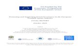 Promoting and Supporting Good Governance in the European ... Promoting and Supporting Good Governance