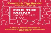 A BETTER EDEN - Penrith & The Border Labour Party · route, Appleby Horse Fair, Rheged Centre…. and many, many more. However, overall the area’s tourist attractions are under-promoted,