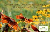 Collaboration, Collective Efficacy and Reinvention in Detroit · The Greening of Detroit has developed a suite of programming designed to create structural change throughout Detroit’s
