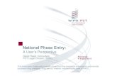 National Phase Entry - WIPO › export › sites › www › pct › en › pct...National Phase Entry One of the most challenging decisions a patent applicant must make is where in