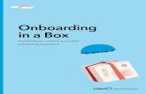 Onboarding in a Box - Michigan...“Onboarding in a Box” is chock full of essential resources for every stage of your new hire process. Make the first interactions with new employees